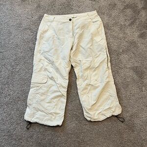Salomon size 10 Cream Cargo Pants New With Tags